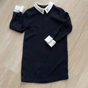 Victoria Beckham with target black dress size s 6-7 yo.